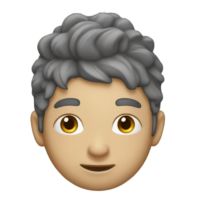 concentración mirando sticker