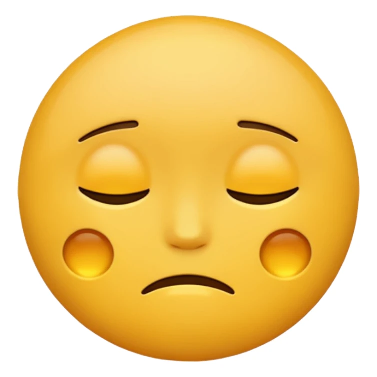 tired emoji sticker