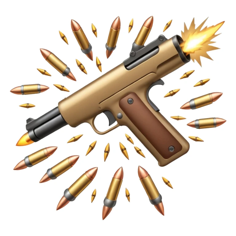 erotic gunfire sticker