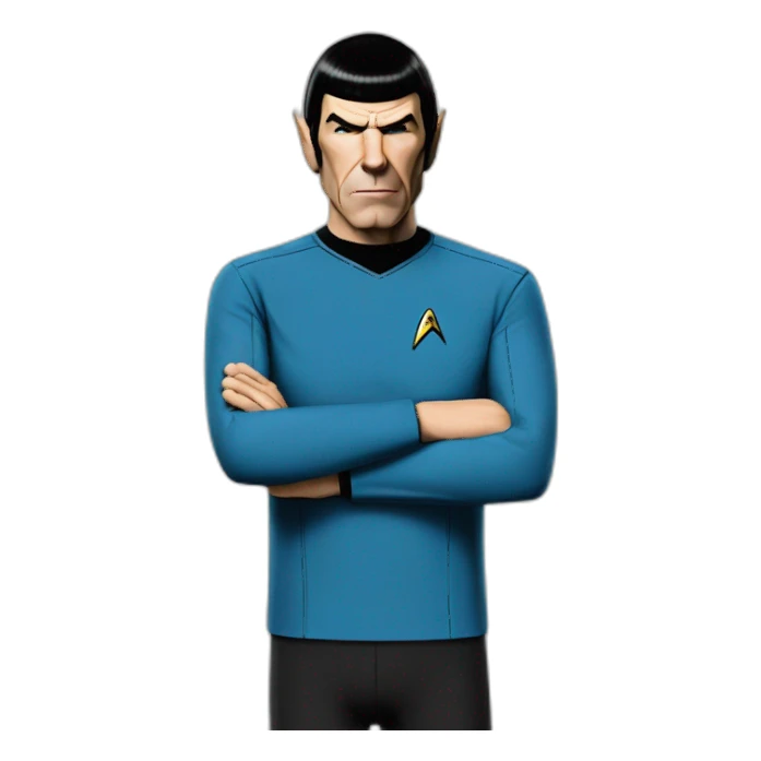 Spock live long and proper sticker