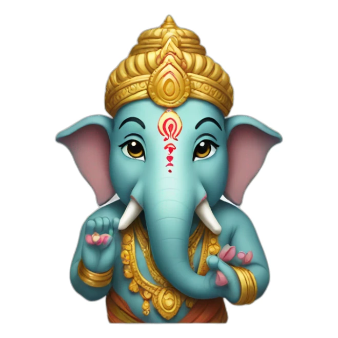 Ganesha emoji  sticker