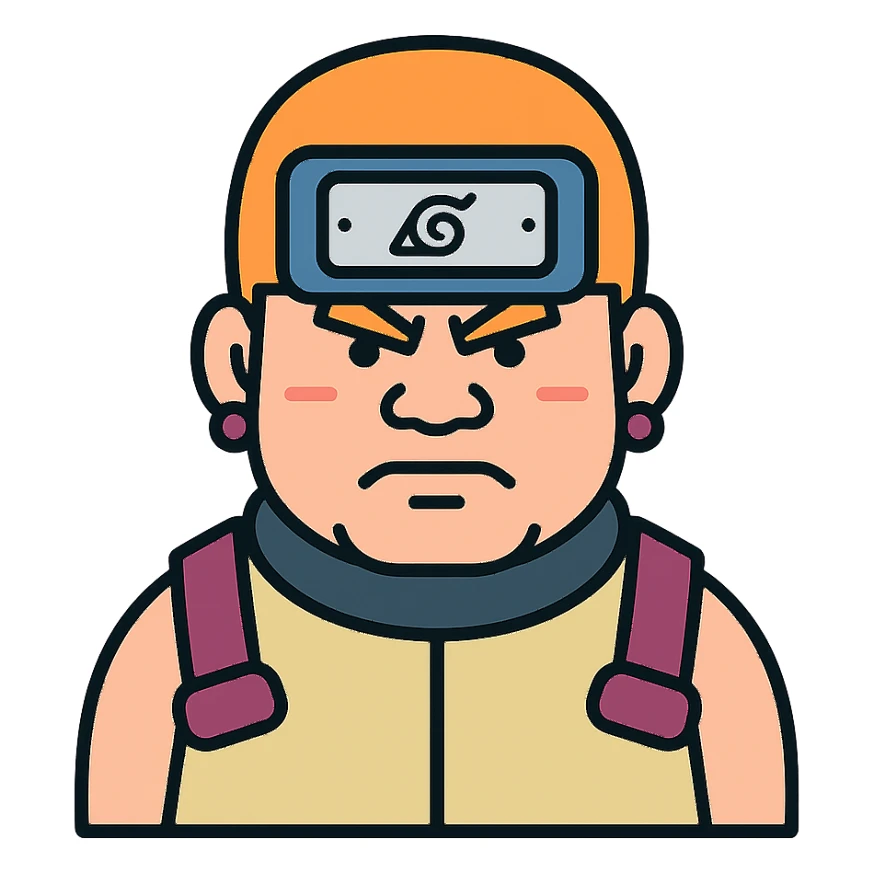 Jirobo from Naruto sticker