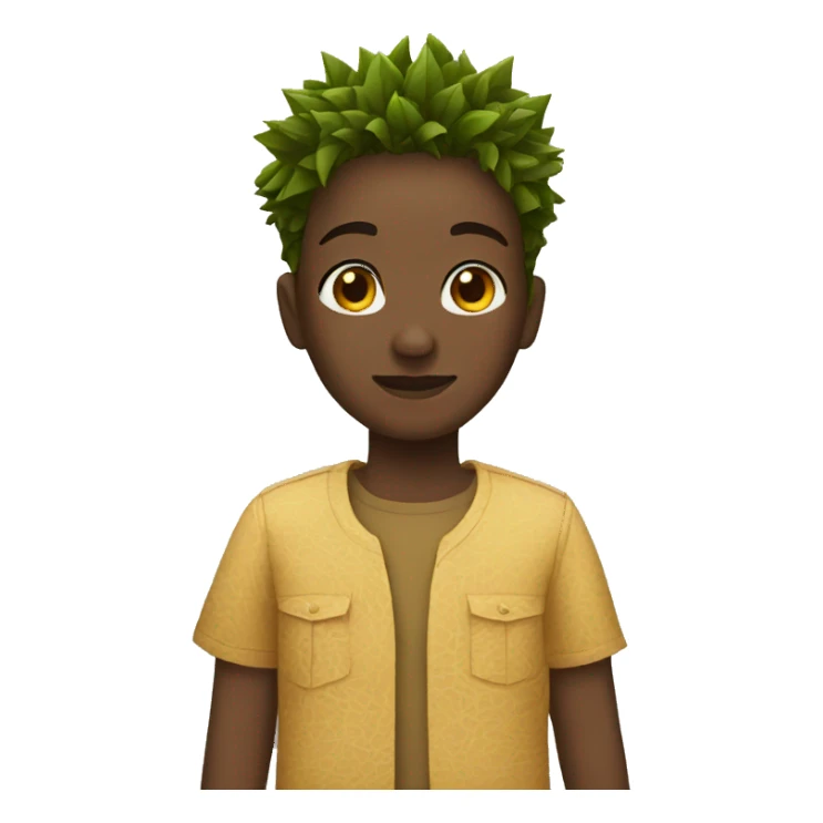 African thorn clothes sticker