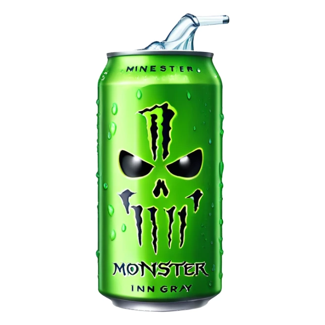 Monster energy drink sticker