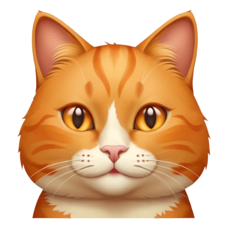 an orange cat saying "gracias" sticker
