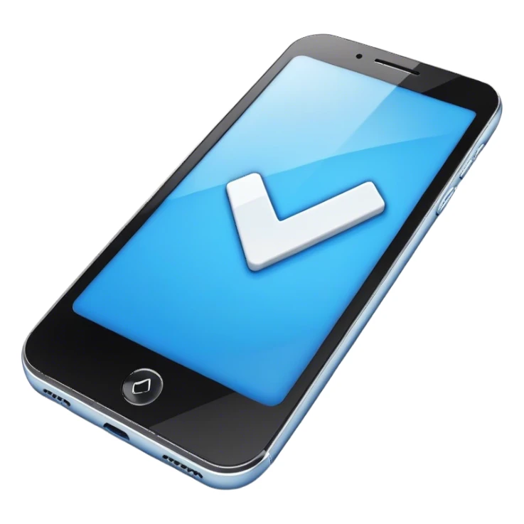tiktok blue tick  sticker