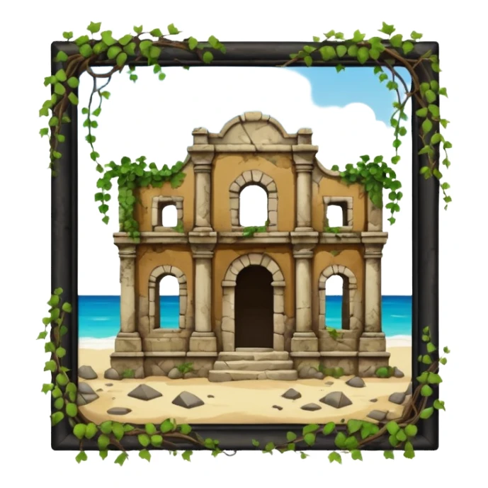 Ruinas - Playa Del Carmen sticker