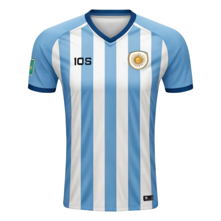 camiseta seleccion argentina sticker