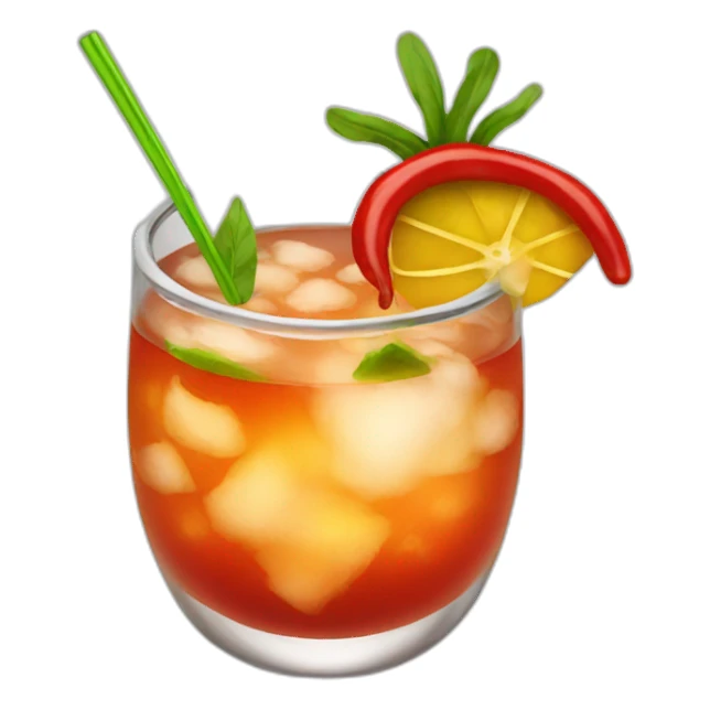 picante-cocktail sticker