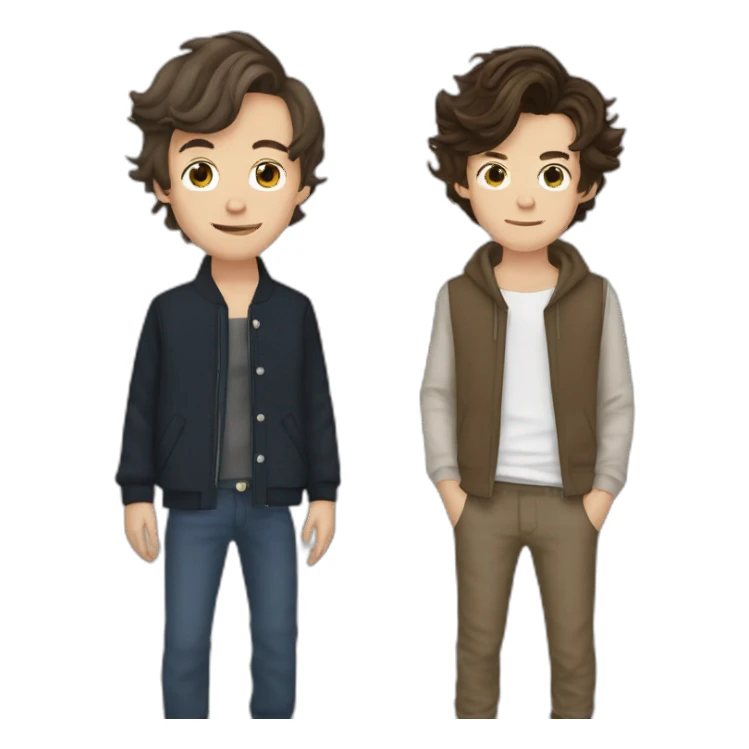 louis tomlinson and harry styles sticker