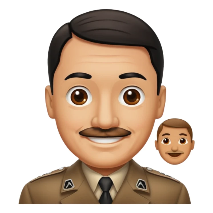 Make a Hitler emoji sticker