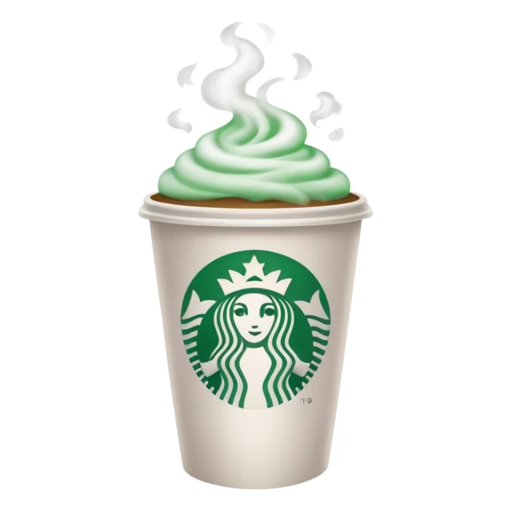 takeaway starbucks coffee cup  sticker