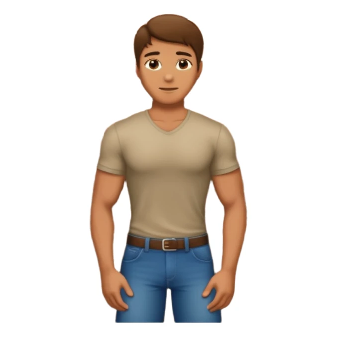 sexy man leaning against wall sticker