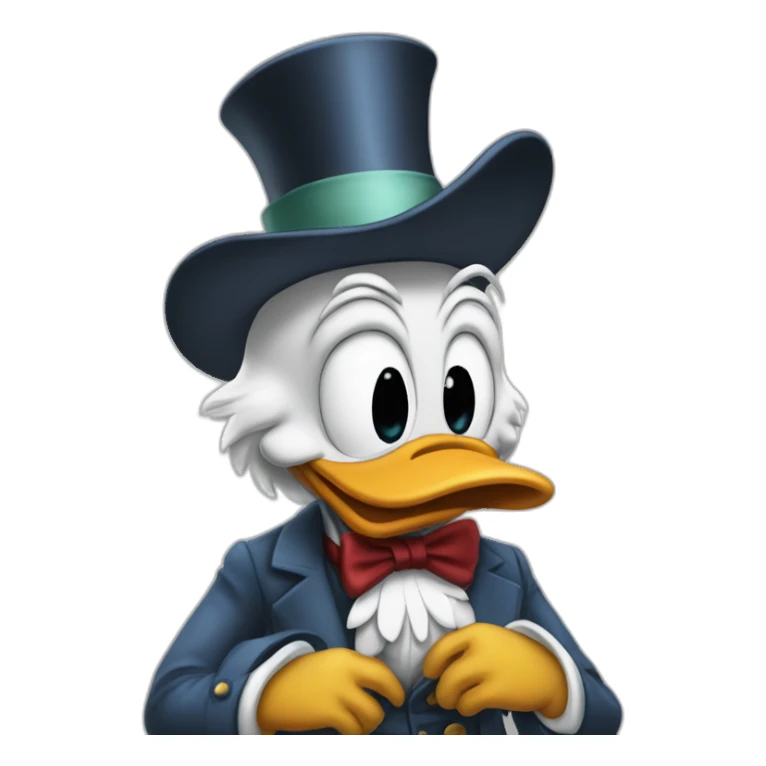 Scrooge McDuck sticker