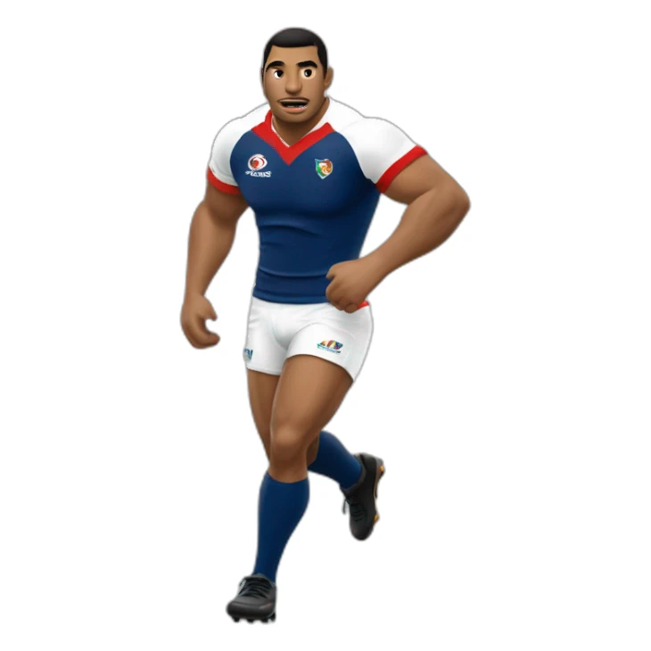M’bappé joue au rugby sticker