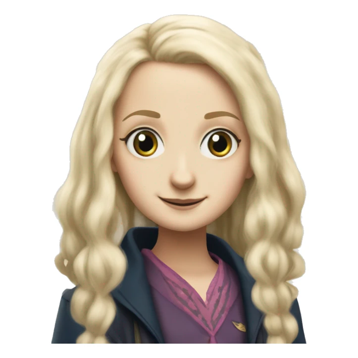 Harry Potter's Luna Lovegood sticker