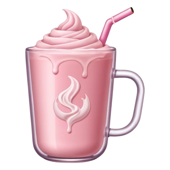 rose hot milk tea sticker