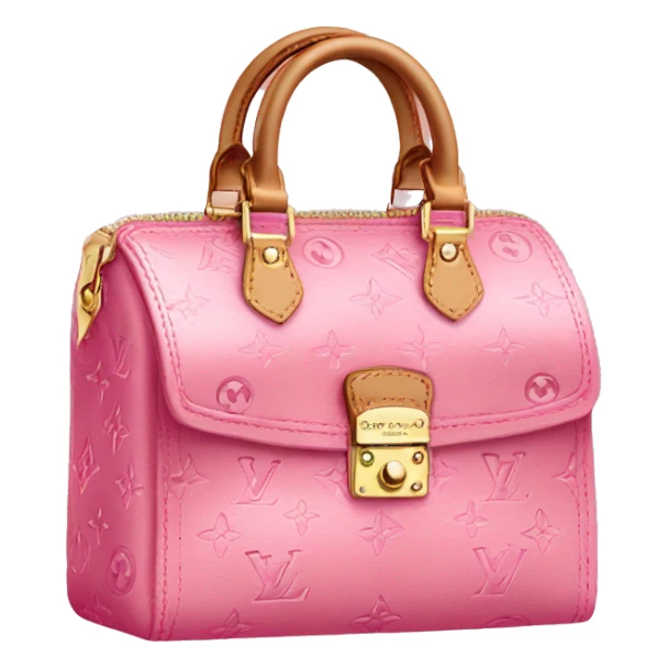 Louis Vuitton pink bag  sticker