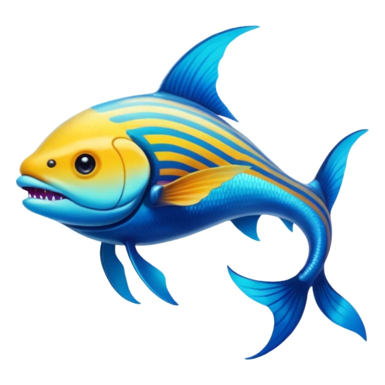 Kysten-Fakémon-hybrid-creature (full body)  sticker