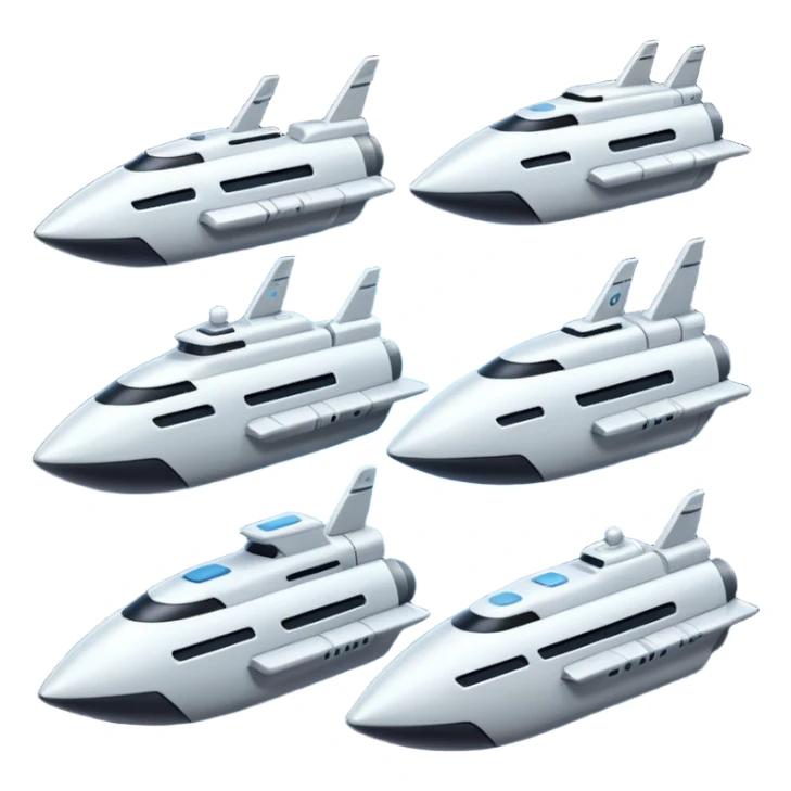 ships in space sticker