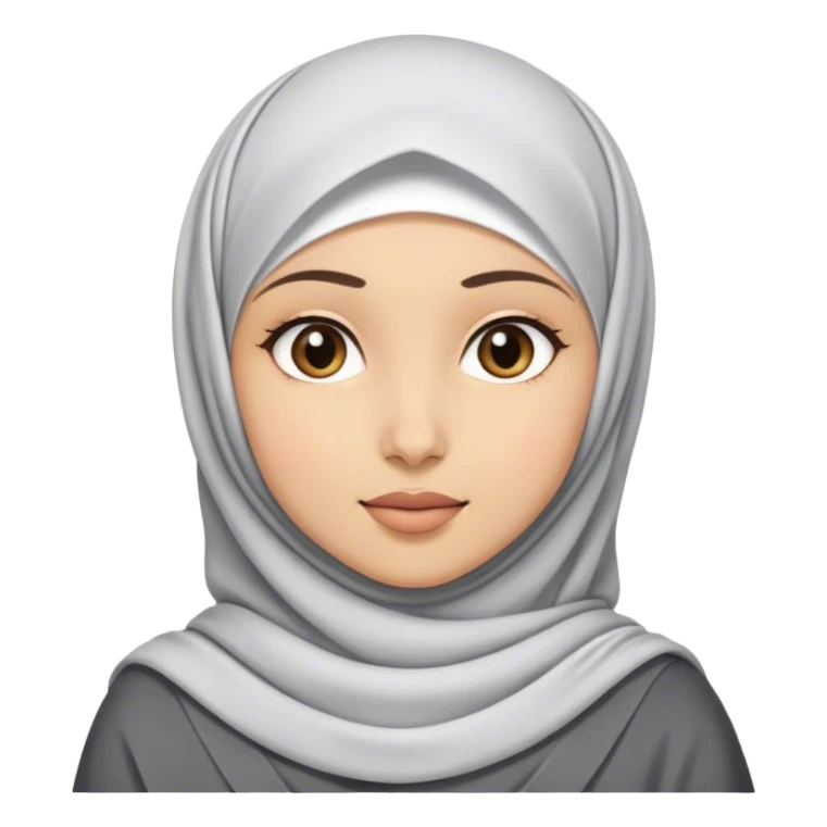Girl with hijab sticker