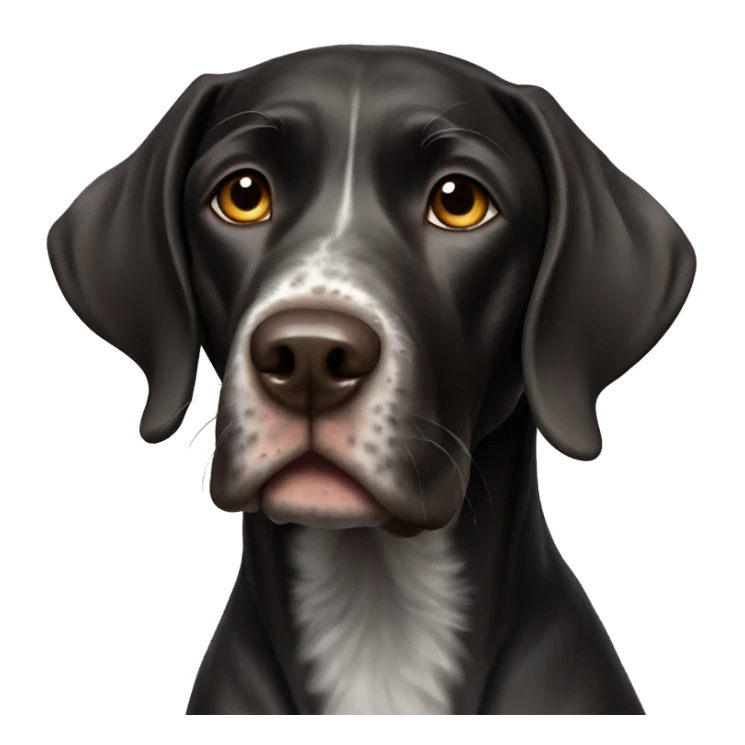 black german short hair pointer sticker