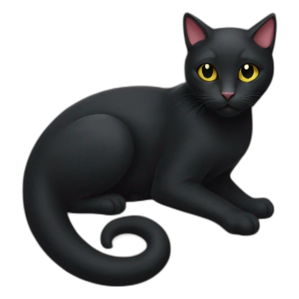 BLACK CAT, SNAKE, BURNİNG HEART sticker