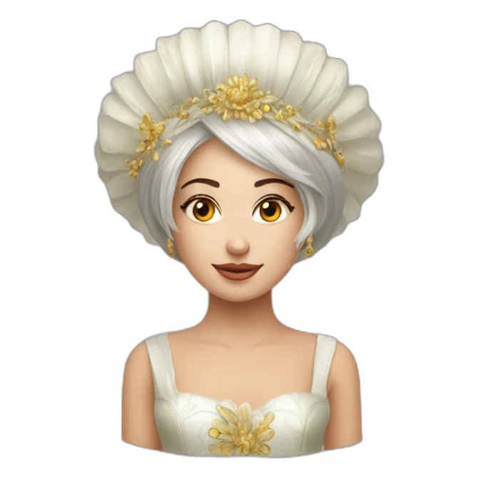 Beautiful  kokoshnik sticker
