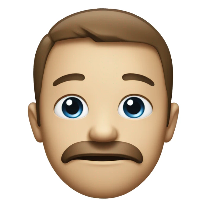 A person smirking suspiciously  sticker