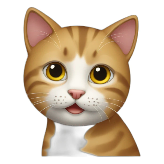 cat 12 emojis sticker