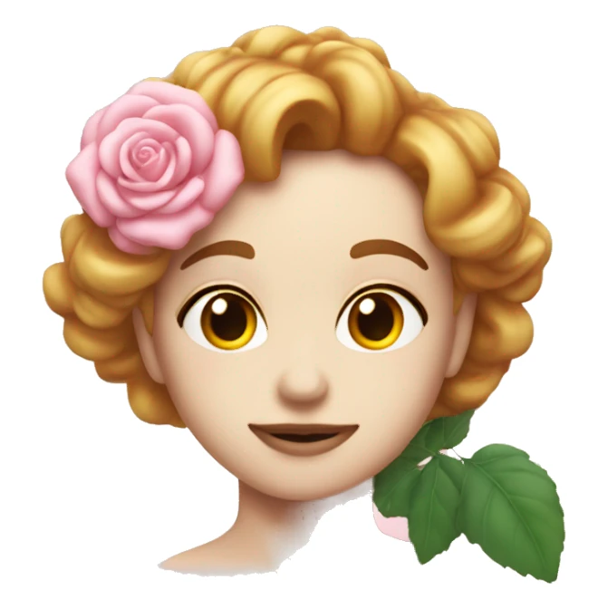 Cœur pastel rose sticker