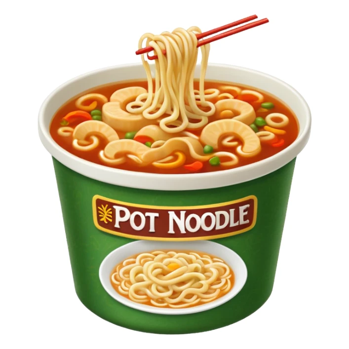 Pot Noodle Sweet & Sour  sticker