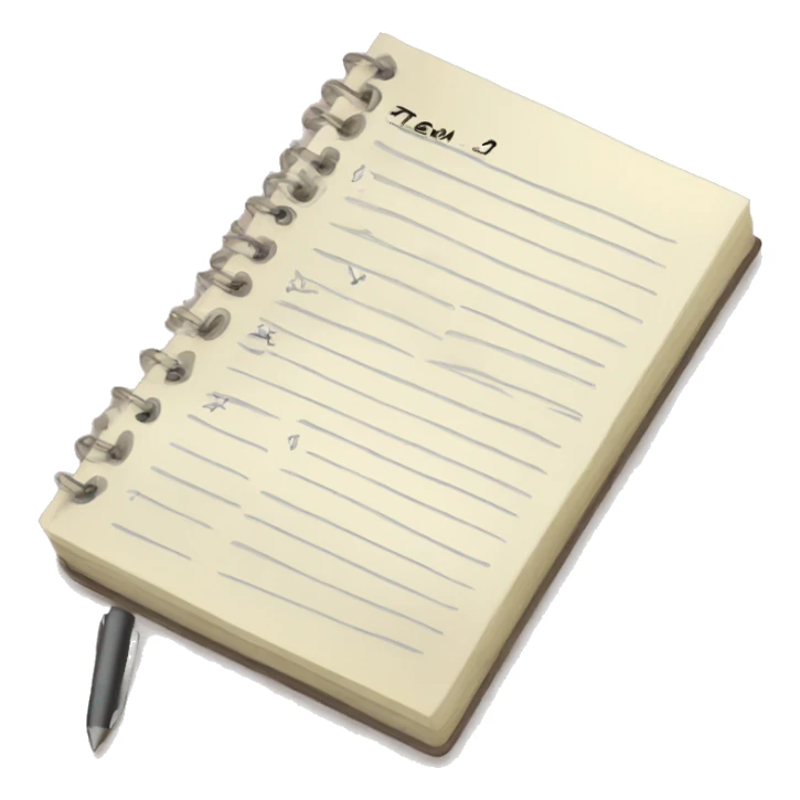 Notes agenda sticker