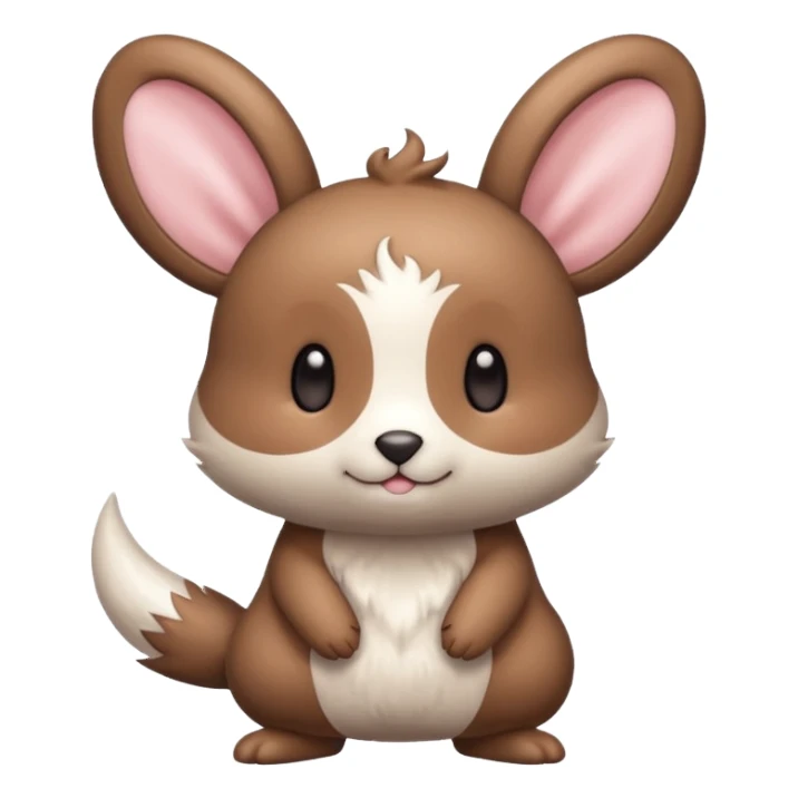 Teddiursa-Bunnelby-Minccino-fusion  sticker