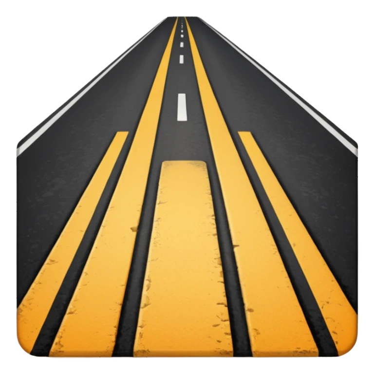 long road png-formate sticker