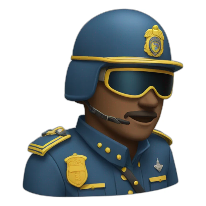 Alpine gendarmerie sticker