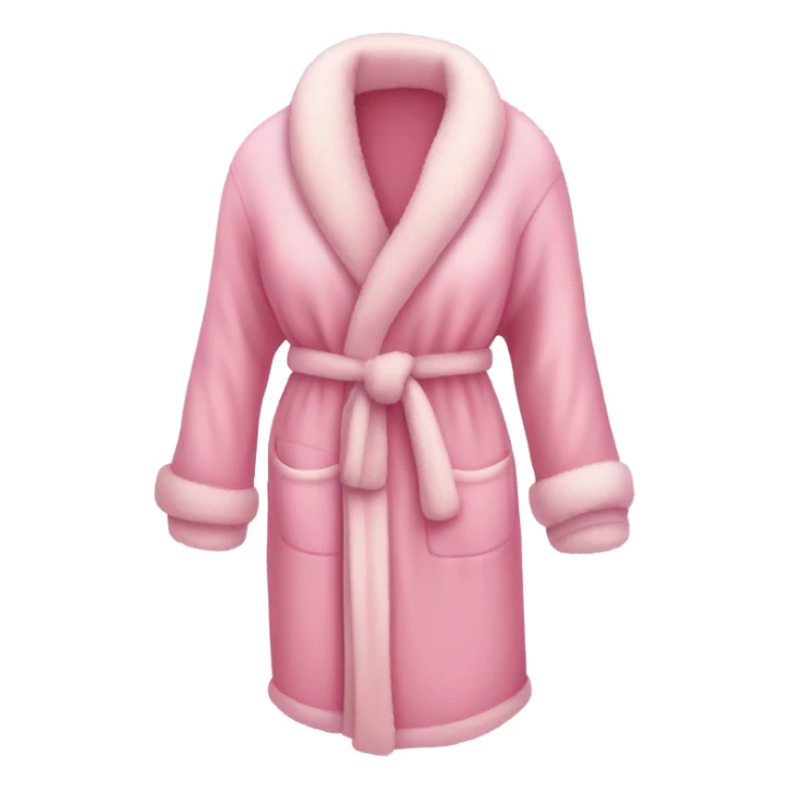 pink dressing gown sticker