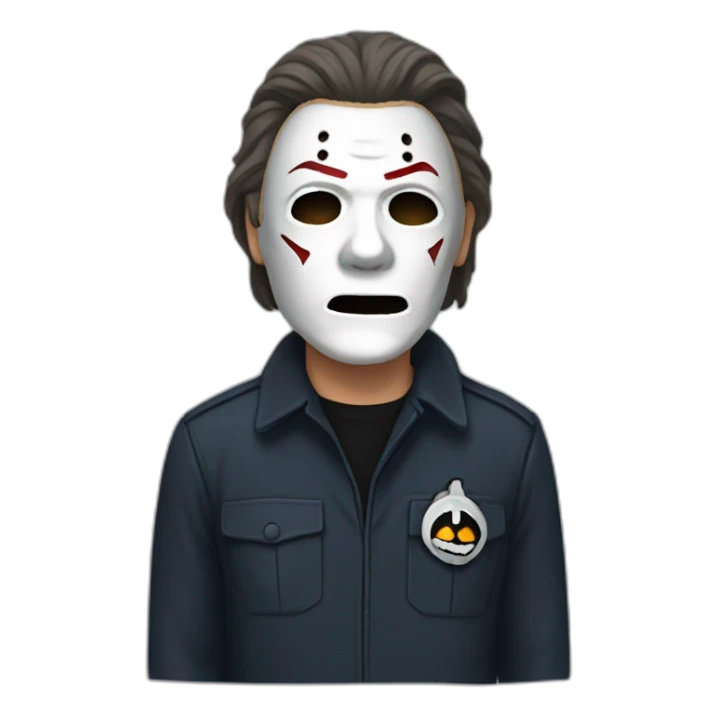 Micheal myers sticker