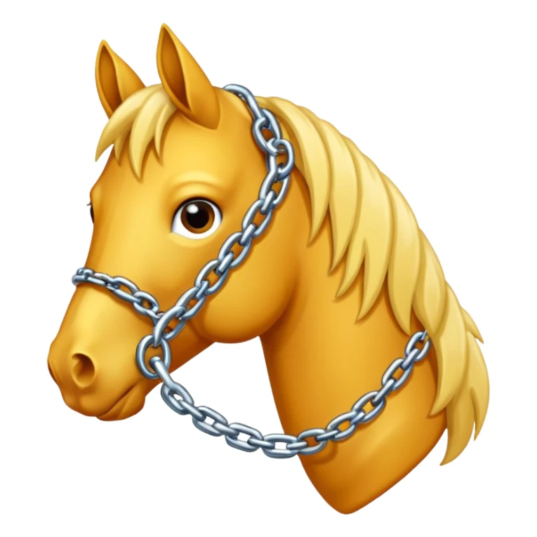 Horse chain tocos sticker