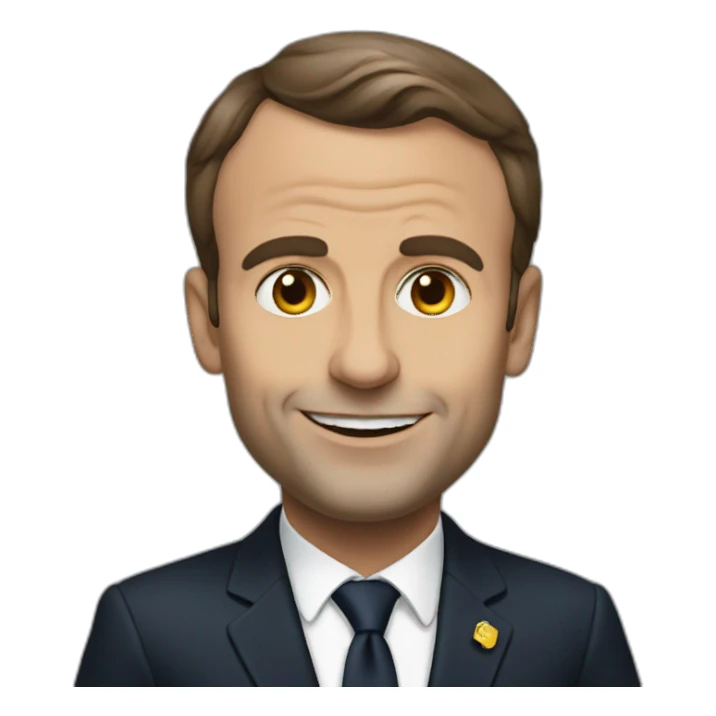 emanuel Macron sticker