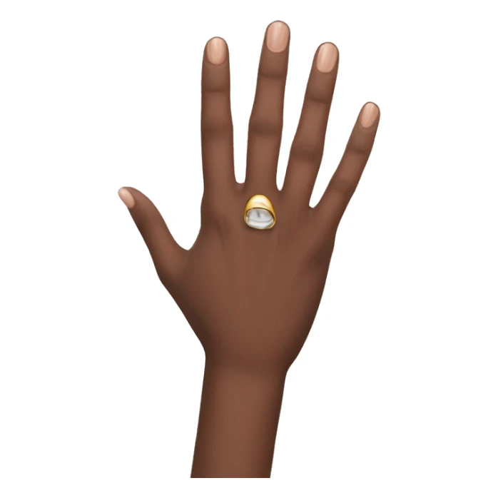 a ring finger with no ring on it  sticker