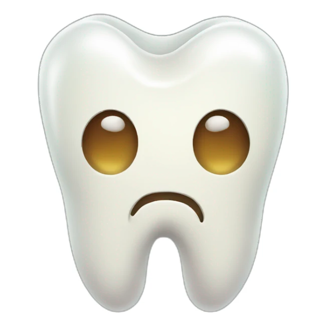dead tooth sticker