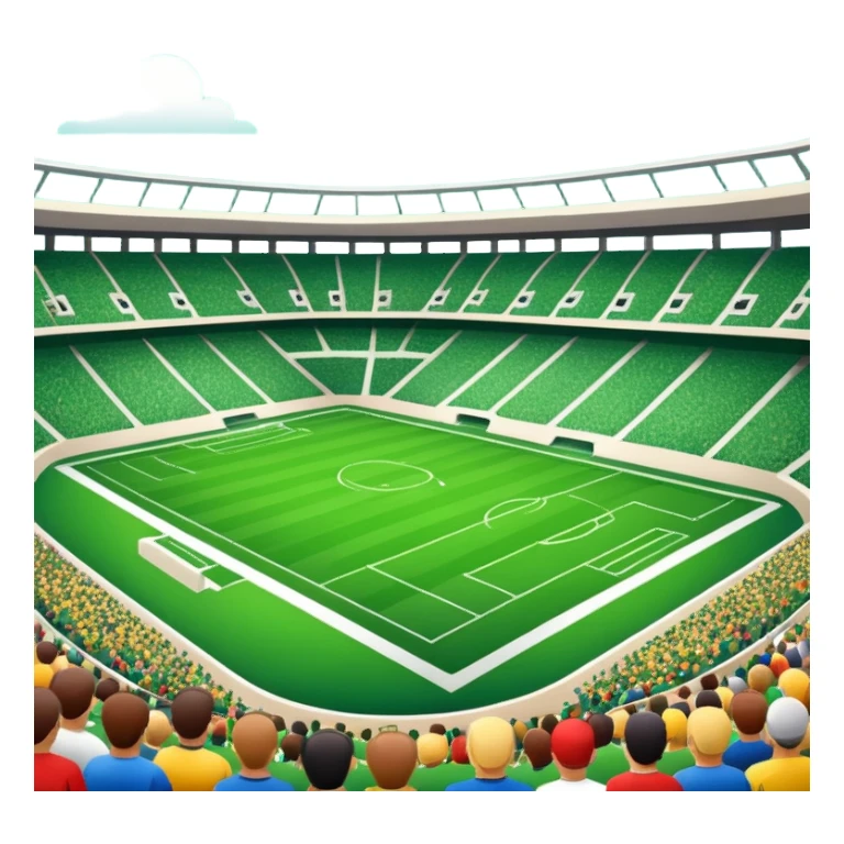 football stadium sticker