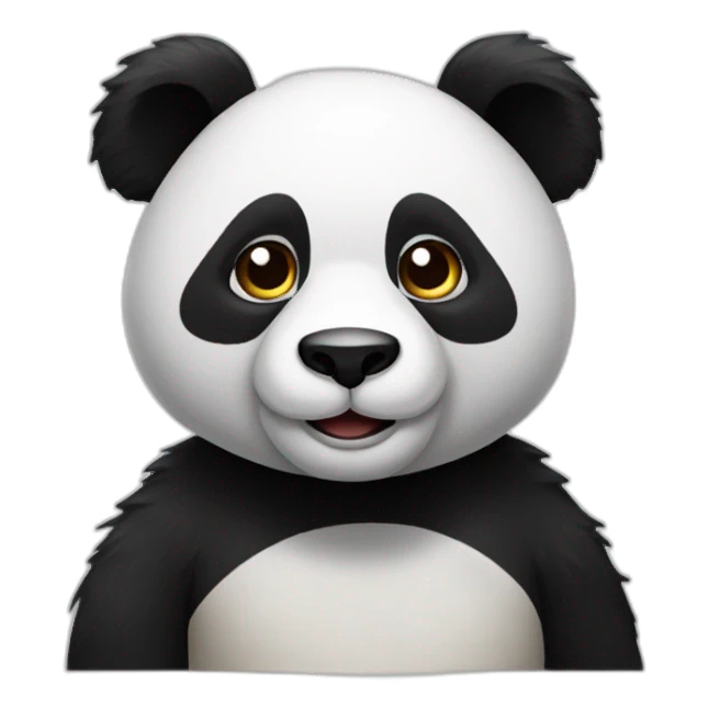Panda tierno sticker