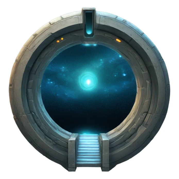 stargate portal galactic sticker