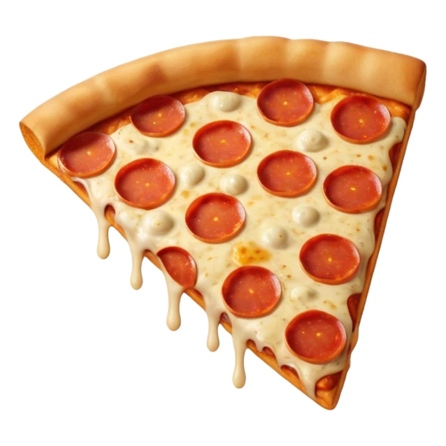 A smiling pizza slice emoji sticker