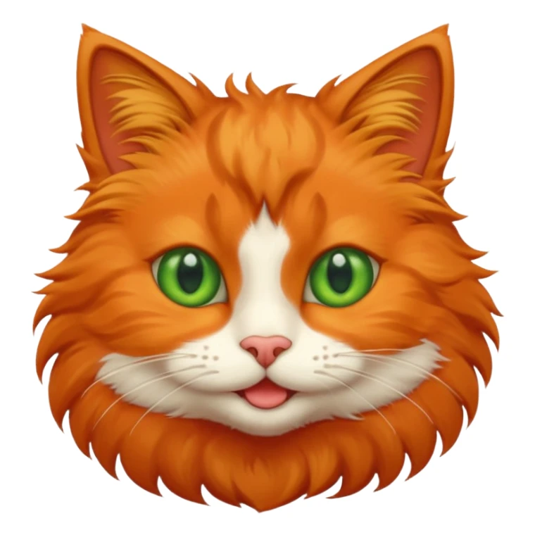 a happy cat sticker