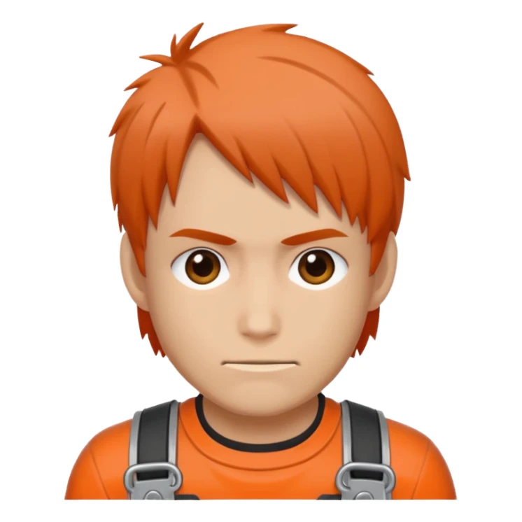 Denji chainsaw man (from head to shoulders) sticker