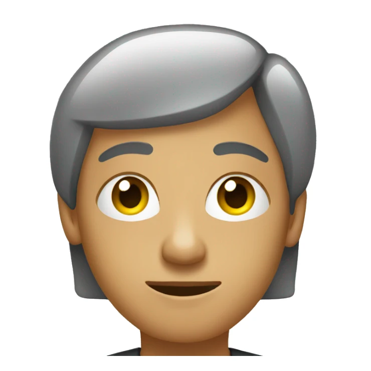 a person using computer sticker