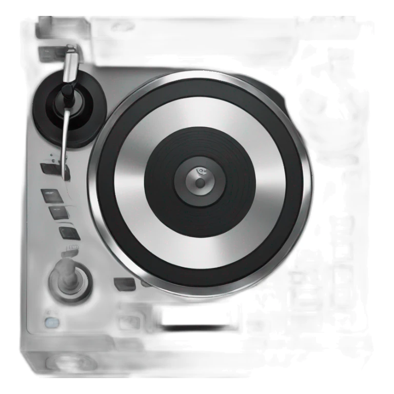 CDJ turntable  sticker